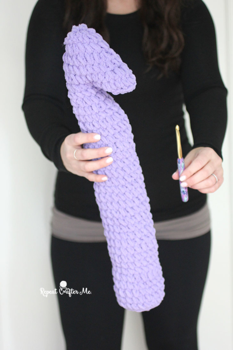 Plush Crochet Hook - Repeat Crafter Me